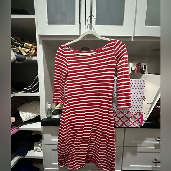 Reformation Red and White Striped Dress - Picture 1 of 6